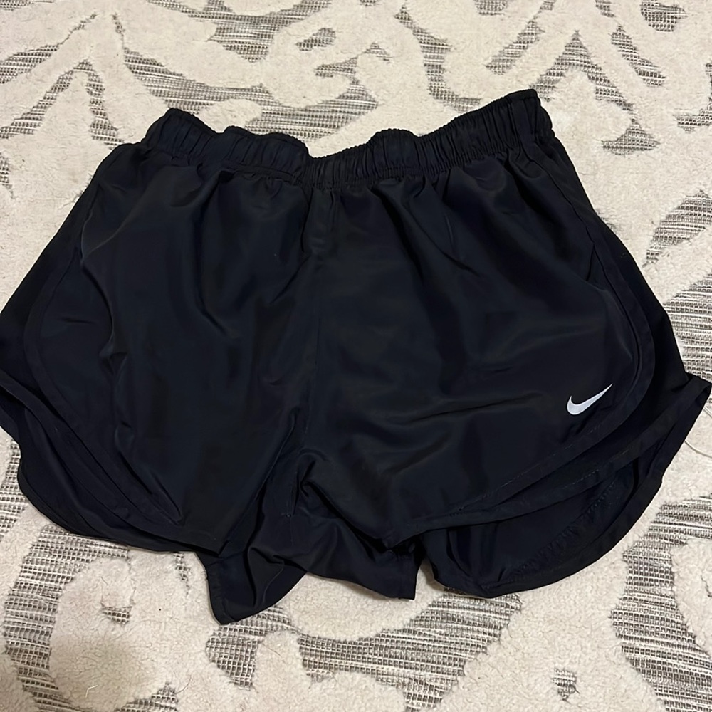 black nike shorts